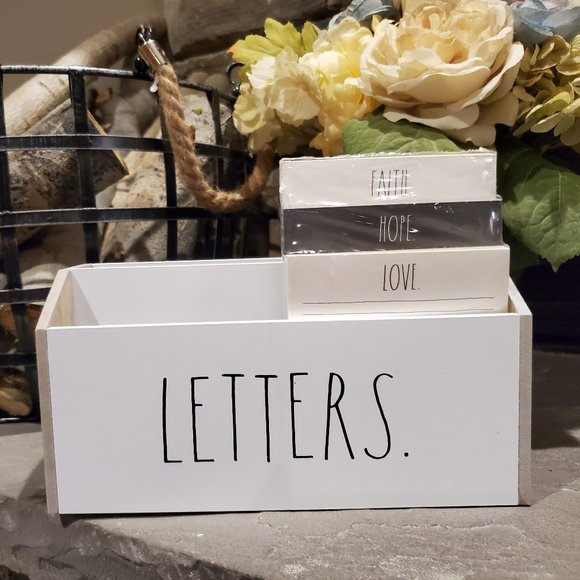 Rae Dunn Other - Rae Dunn Letter Box Organizer